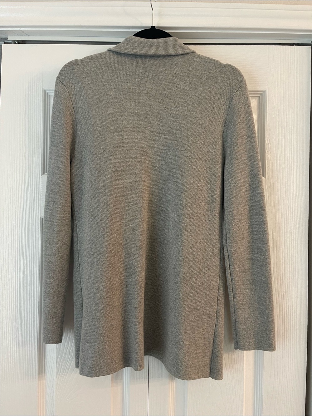 J by J.Crew Gray Schoolboy Sweater Blazer Size S Knit Cardigan Jacket Workwear - Picture 4 of 4